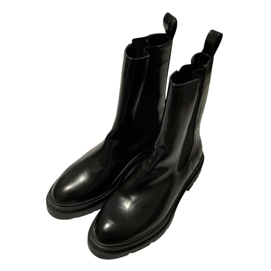 ZARA（ザラ） 美品 サイドゴアブーツ 38 24.5cm程度 ブラック