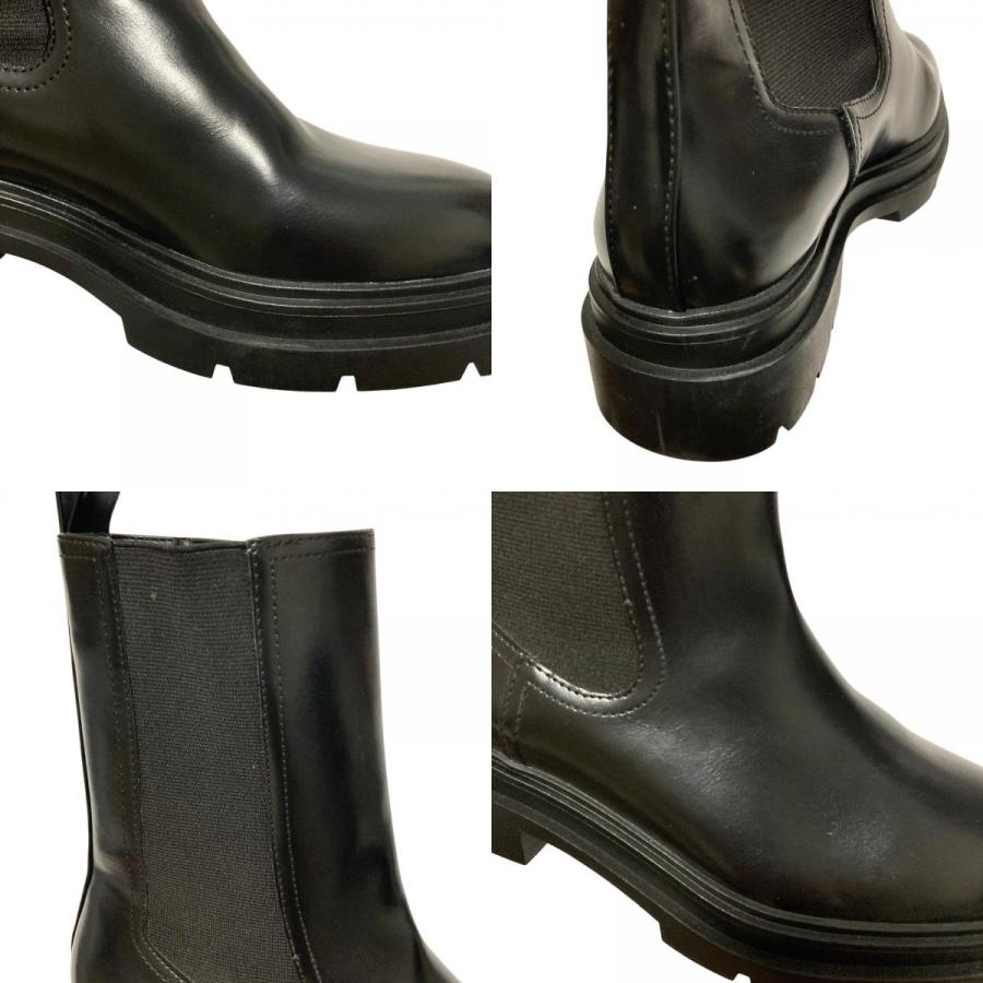 ZARA（ザラ） 美品 サイドゴアブーツ 38 24.5cm程度 ブラック