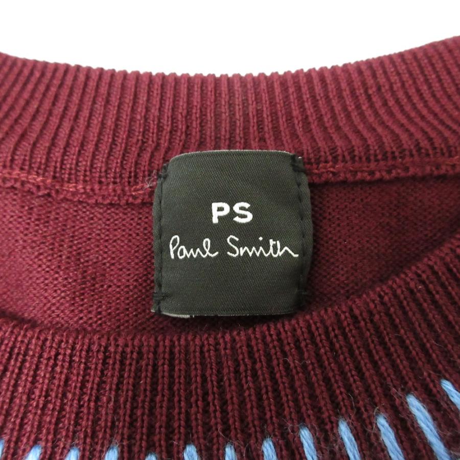 PS Paul Smith 美品 22AW ピーエスポールスミス ウール100% ステッチ