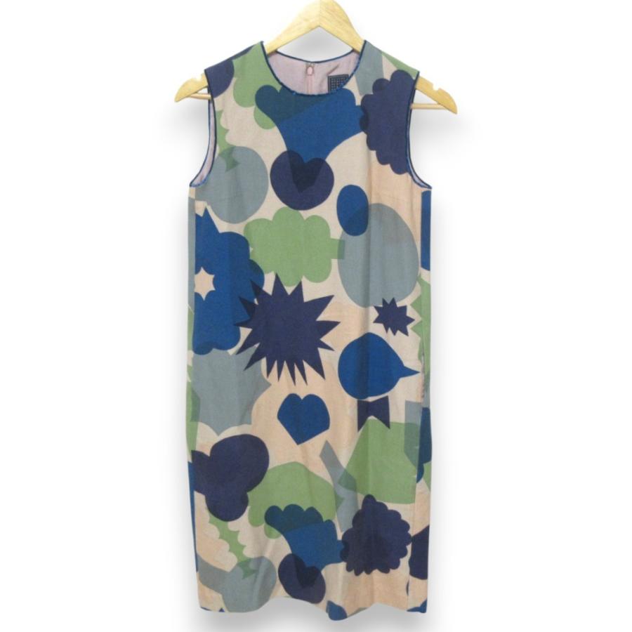 ミナペルホネン　織生地basket ワンピース新品　mina perhonen 中古・古着通販】mina perhonen (ミナ ペルホネン) crystal