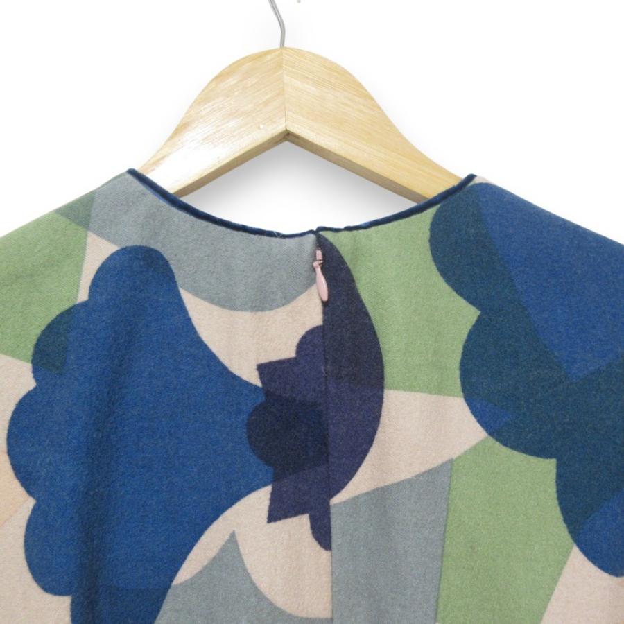 mina perhonen（ミナペルホネン） 美品 flower basket ウール×シルク