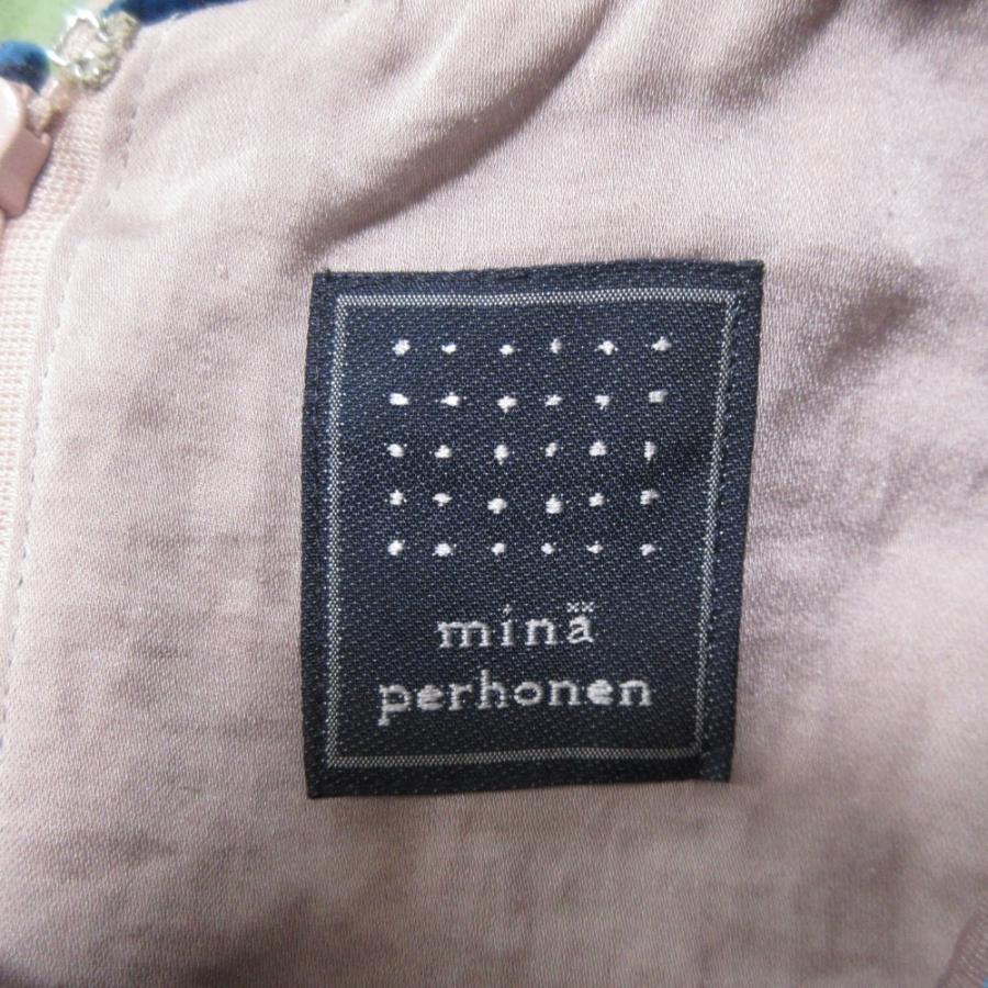 mina perhonen（ミナペルホネン） 美品 flower basket ウール×シルク