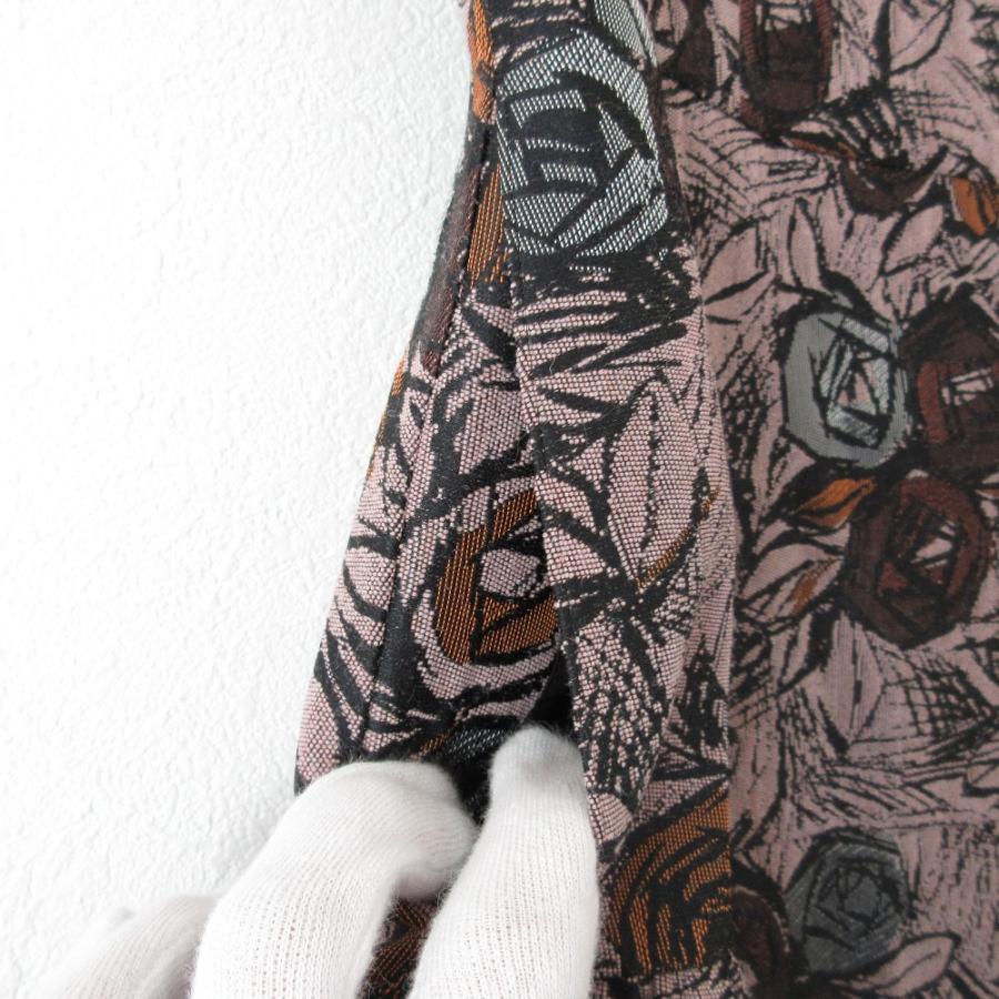 Rene 美品 ルネ TISSUE イタリア製生地 フラワージャガード