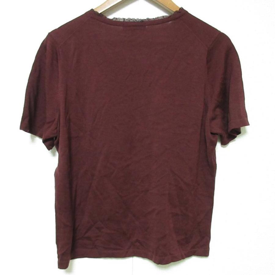 BURBERRY（バーバリー） 美品 BURBERRY LONDON シルクコットン Vネック