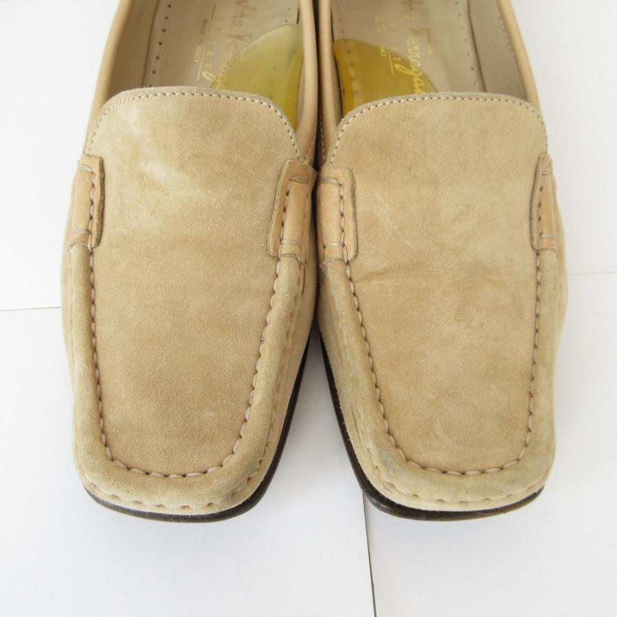 良品 Salvatore Ferragamo サルヴァトーレフェラガモスポーツ スエード 