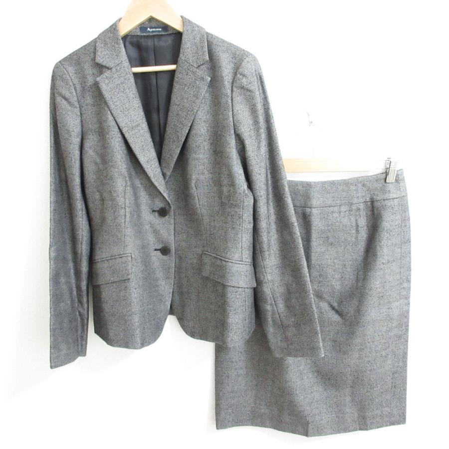 Aquascutum（アクアスキュータム） 美品 ウールシルク シングル 