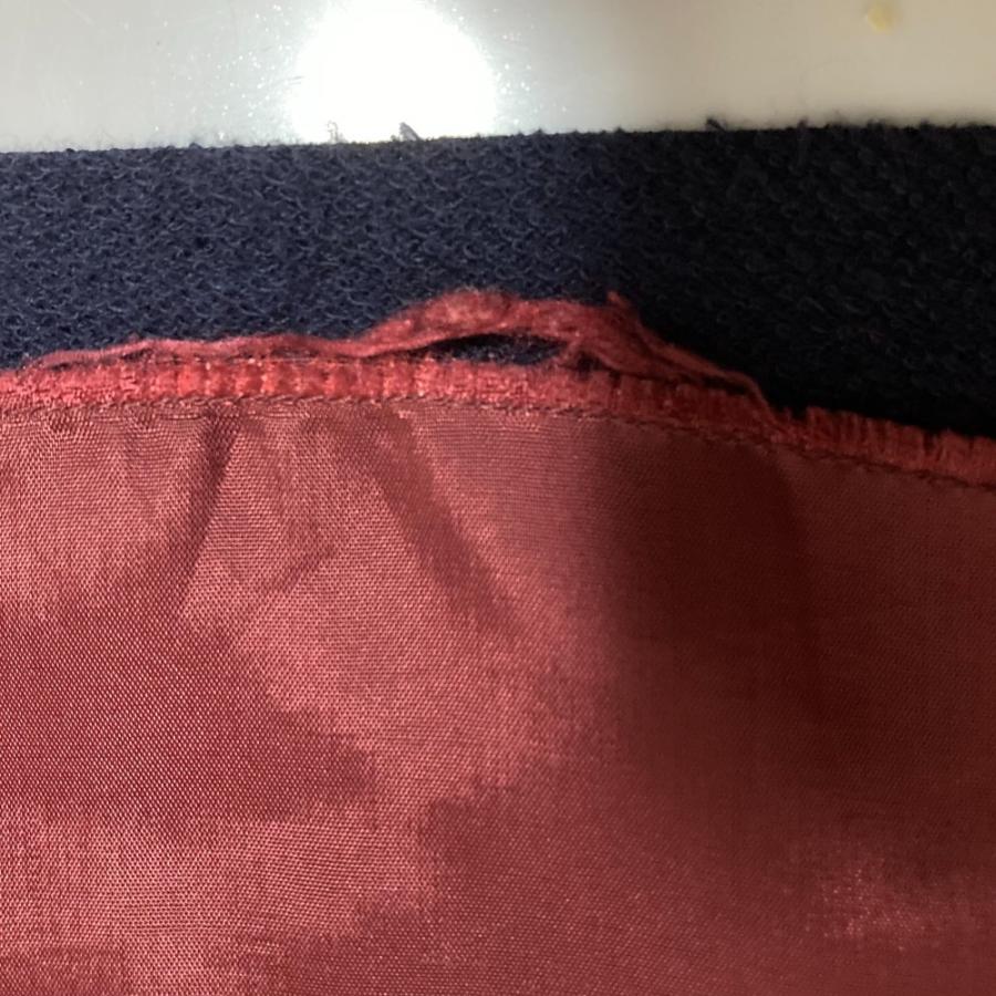 sacai（サカイ） 良品 コーティング ミニスカート サンプル品 ボルドー