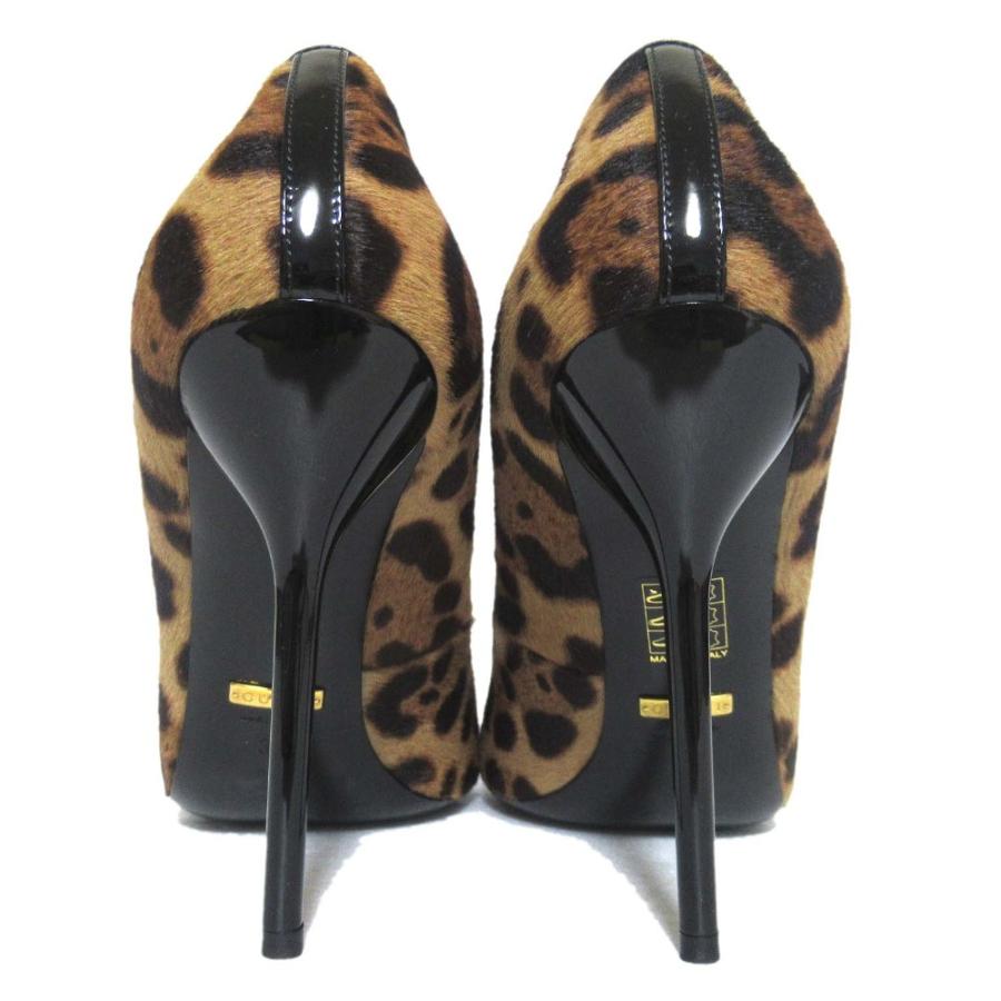 GUCCI 美品 グッチ ハラコ レザー ポインテッドトゥ ハイヒール  