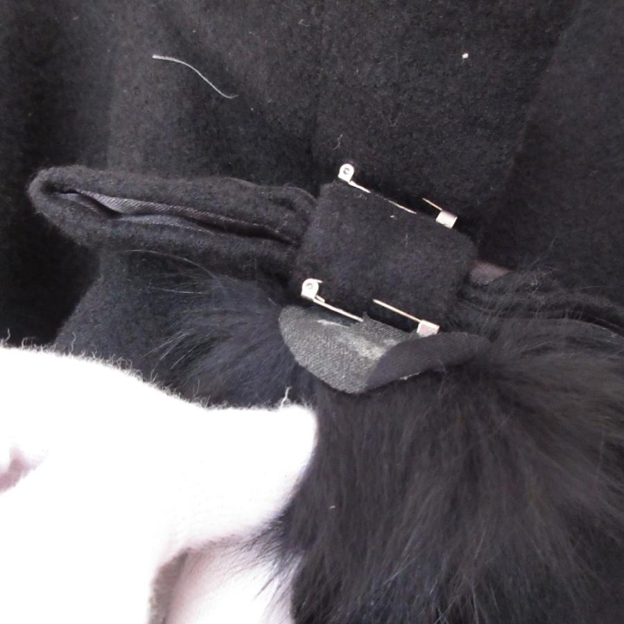 最も安い TO BE CHIC(トゥービーシック) ポンチョ レディース美品 - 黒