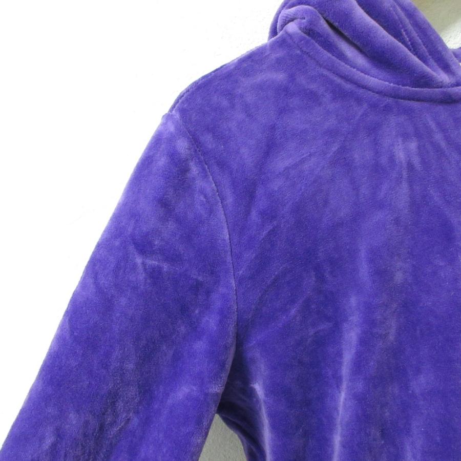 美品 JUICY COUTURE ジューシークチュール バックロゴ ビジュー ベロア 