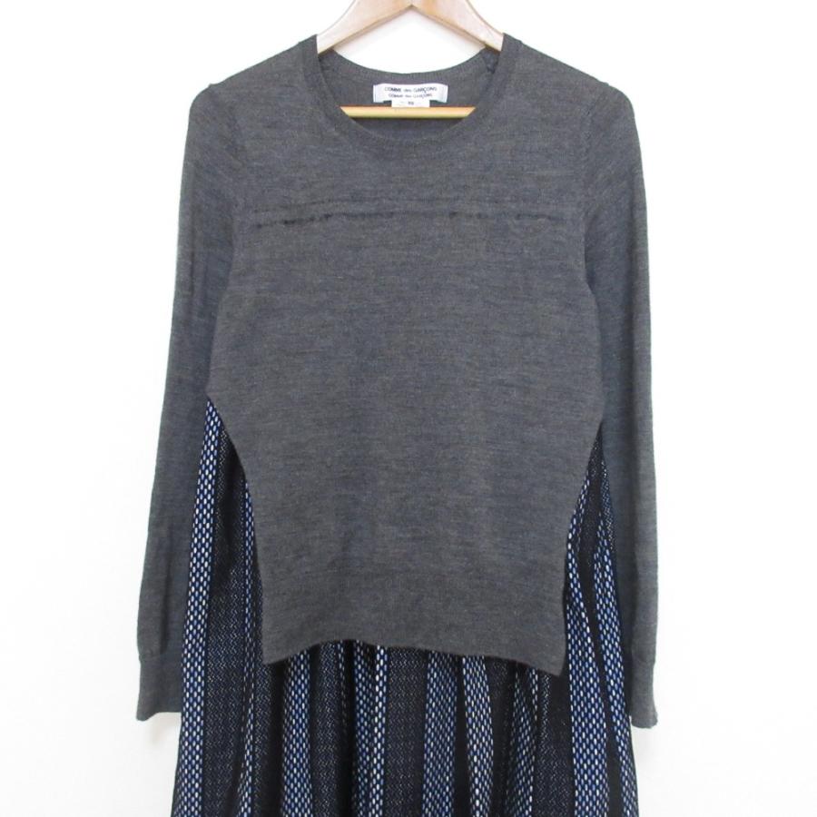 COMME des GARCONS 美品 20AW コムコム コムデギャルソン 長袖 ニット