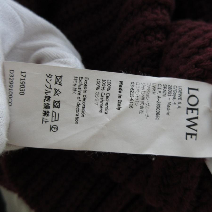 LOEWE（ロエベ） 美品 パール装飾 カシミヤ100% 長袖 ニット
