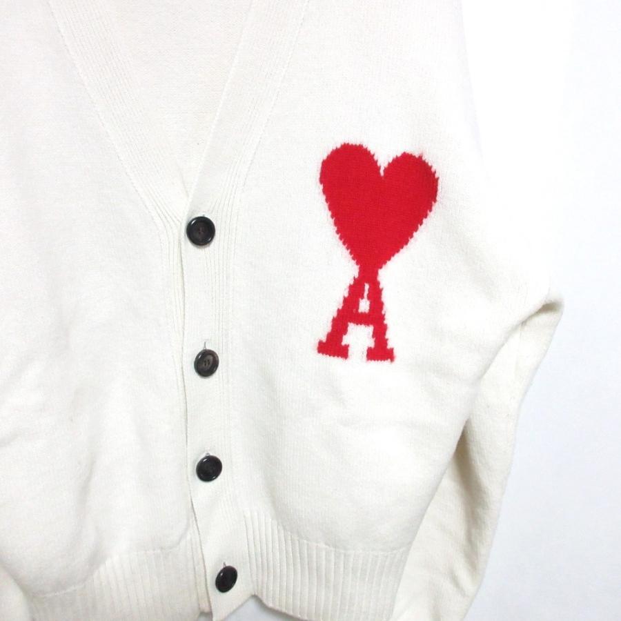 新品amiparis カーディガン セーター ユニセックス ホワイト