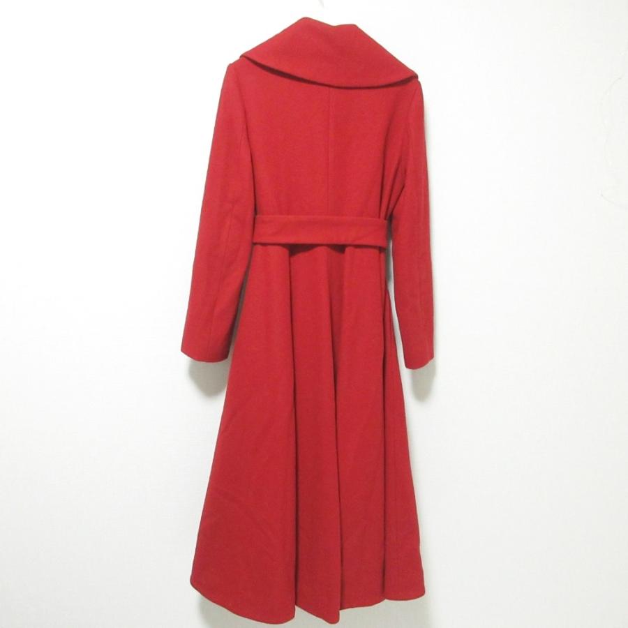 未使用 24AW JENNE ジェンヌ ウールドレスコート ベルテッドフレア 