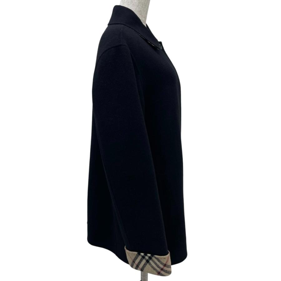 美品 BURBERRY バーバリー ロンドン 裏地 ノバチェック ウール コート BURBERRY 良品 LONDON バーバリーロンドン 裏地ノバチェック