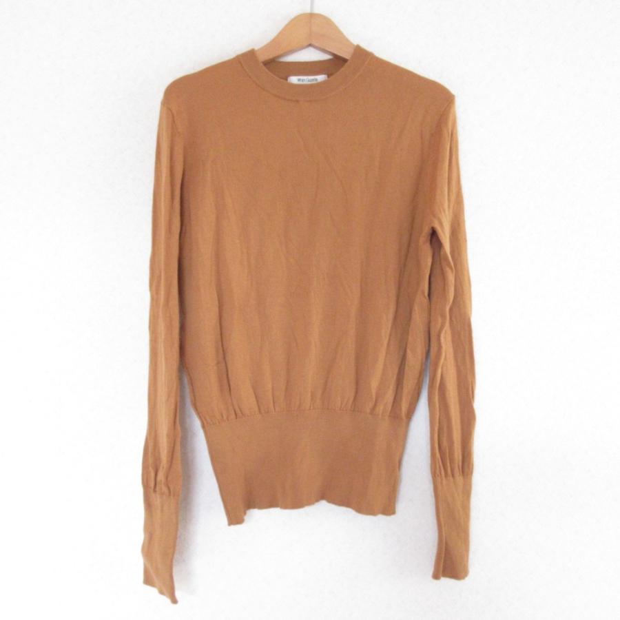 美品✨Whim Gazetteウールハイゲージカーディガン キャメル 2024