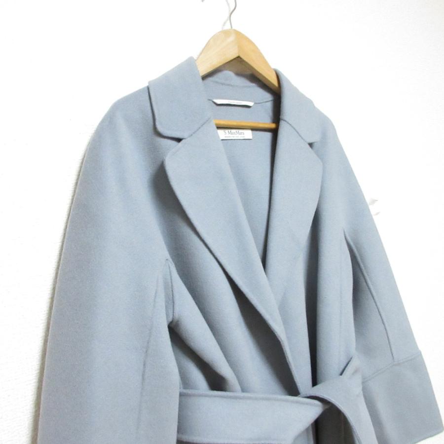 美品 S Max Mara エスマックスマーラ ピュアバージンウール ダブル