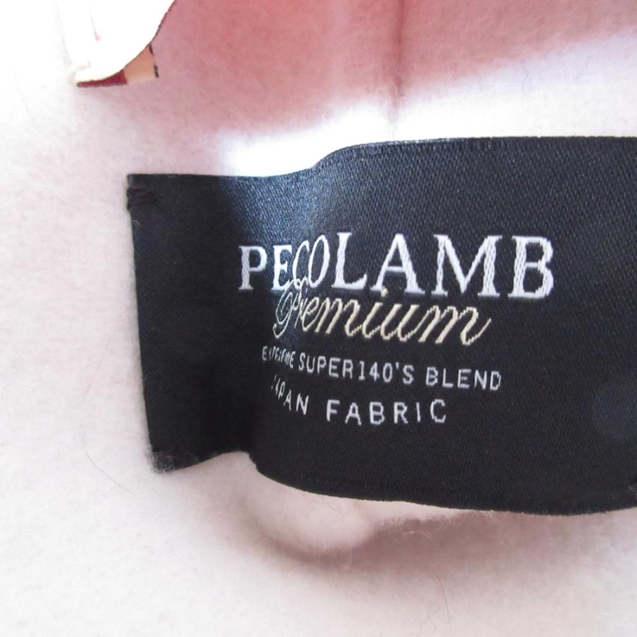 23aw ナノユニバース スーパー140ウールリバーミドルコート 黒 super