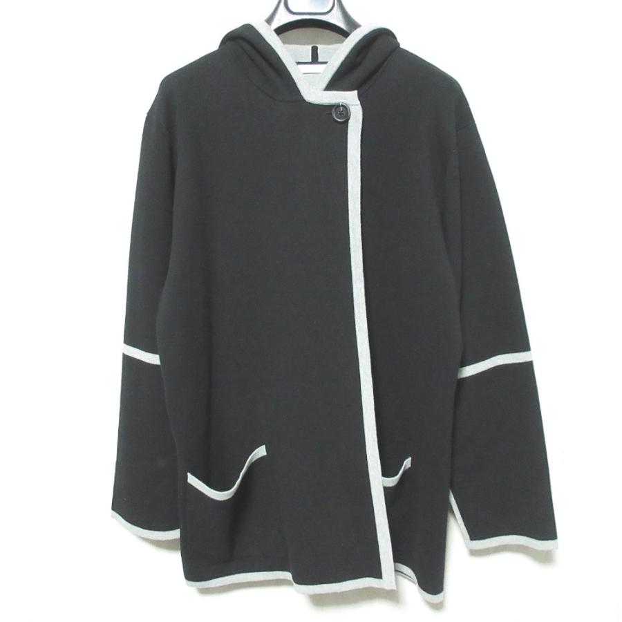 美品 SEE BY CHLOE シーバイクロエ 配色ライン フーディー カーディガン ジャケット パーカー S ブラック レディース 古着 中古 USED SEE BY CHLOE（シーバイクロエ） 美品 配色ライン フーディー