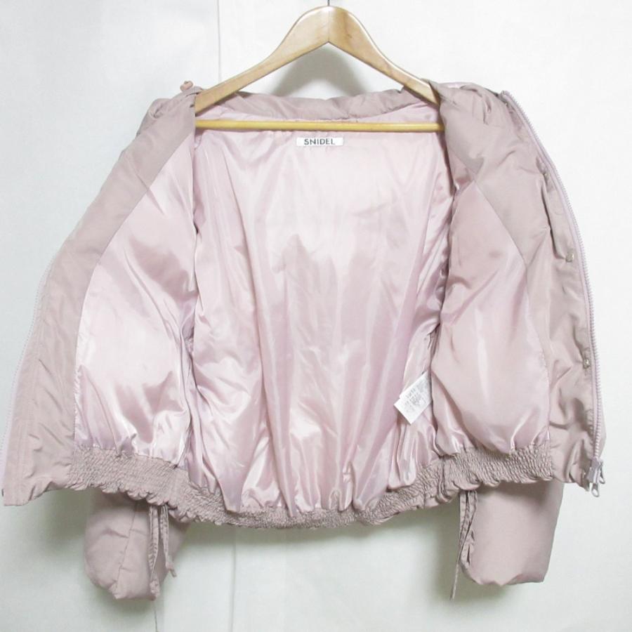 SNIDEL（スナイデル） 美品 フレンチショートダウン フーデッド 