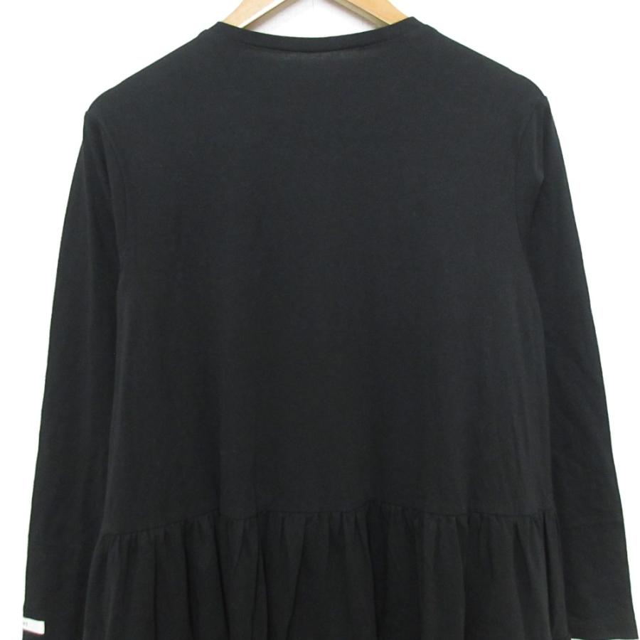 Yori 美品 ヨリ ロングスリーブ ティアードカットソーワンピース