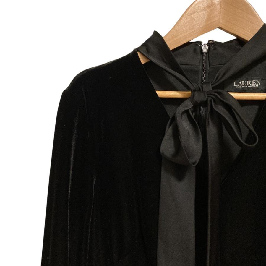 LAUREN RALPH LAUREN（ローレン ラルフローレン） 美品 長袖 ひざ丈