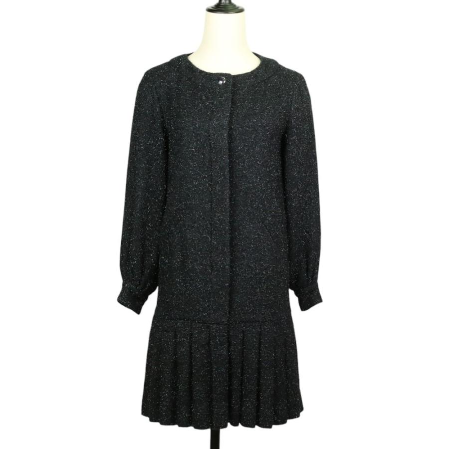 CHANELシャネル　ニットチュニック　34 CHANEL（シャネル） 美品 シャギーニット チュニック ワンピース