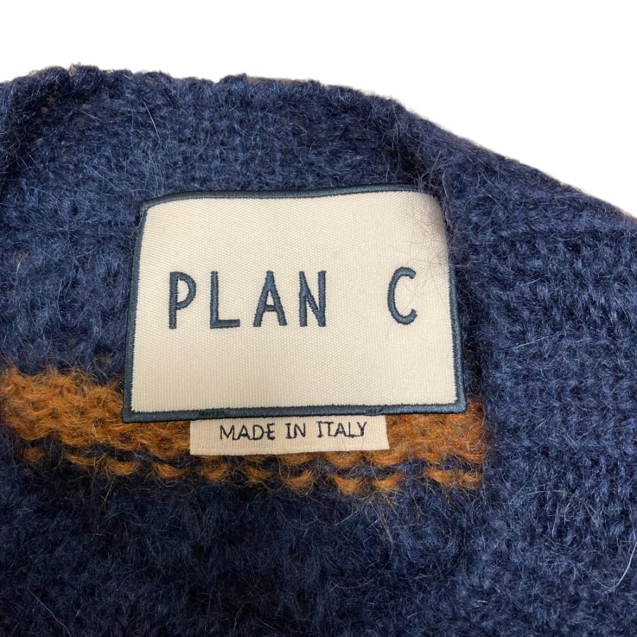 Plan C 美品 プランシー ボーダー モヘアニット セーター サイズ38 