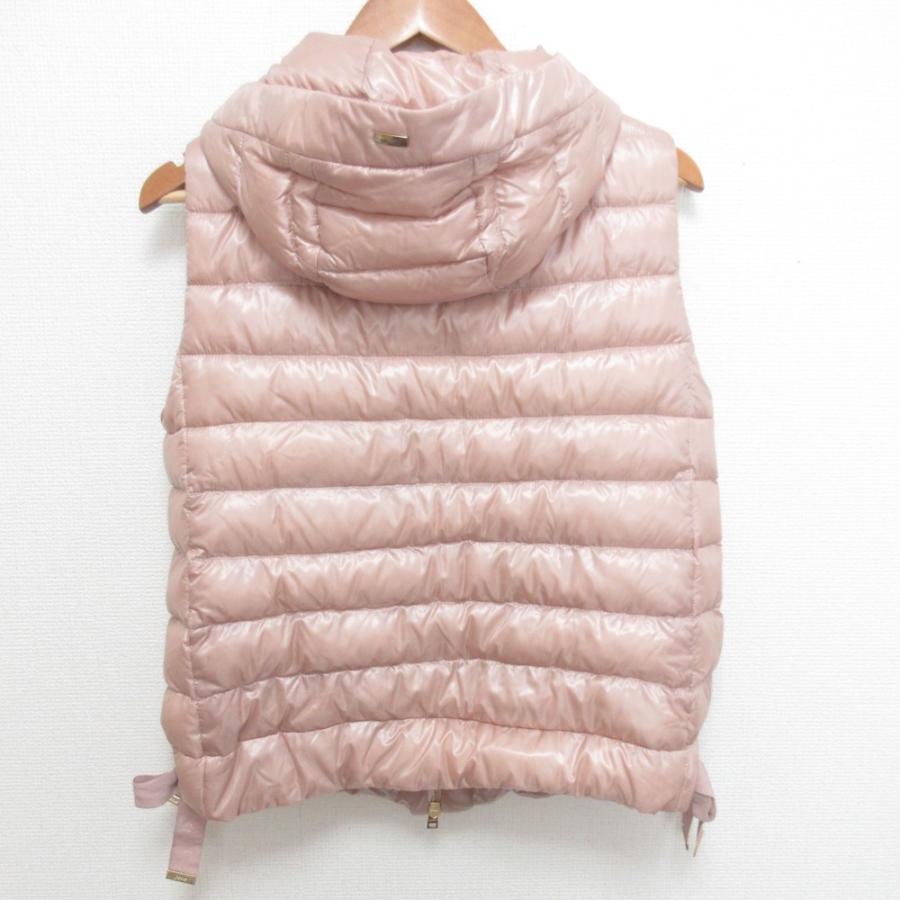 【新品】archivio ピンク ダウンベスト ベルト付き レディース HERNO(ヘルノ)PI0661DIC GIULIA ジップダウンベスト 正規品 レディース