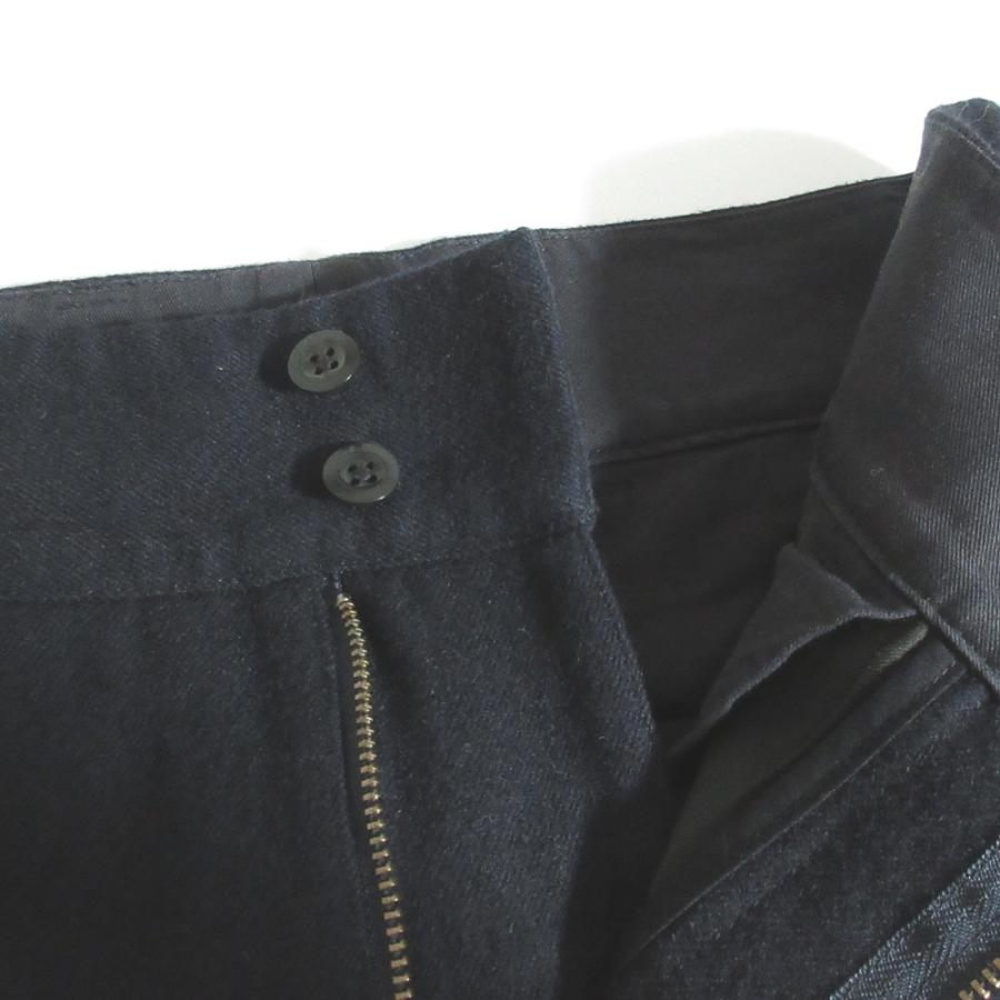 【美品】マーガレットハウエル　パンツスーツ　麻100%　ネイビー　サイズⅢ 美品2024マーガレットハウエル リネン100% パンツ 紺色 サイズ3