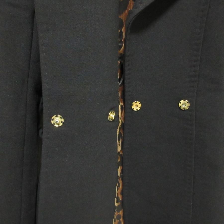 Dolce & Gabbana セットアップ　裏地豹柄 メンズ Dolce & Gabbana セットアップ 裏地豹柄