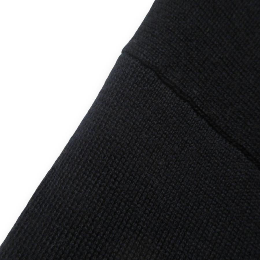 maison martin margiela エルボーパッチ　黒カーディガン Maison Martin Margiela エルボーパッチカーディガンネイビー