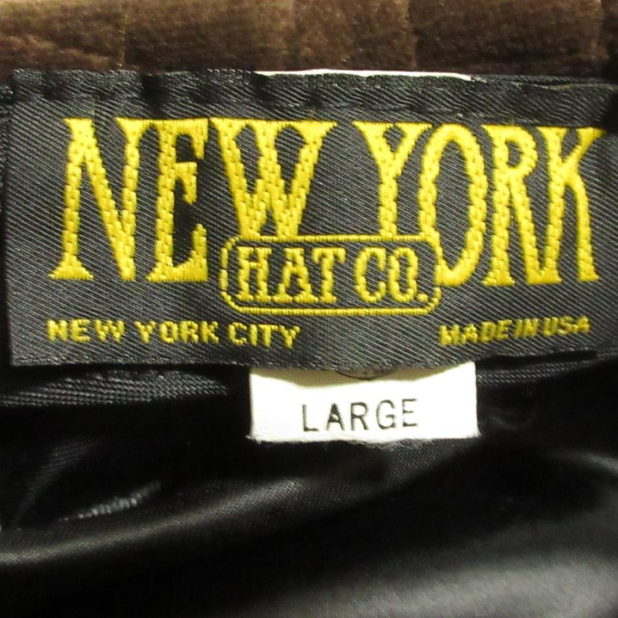 NEW YORK HAT（ニューヨークハット） USA製 キルティング コーデュロイ 