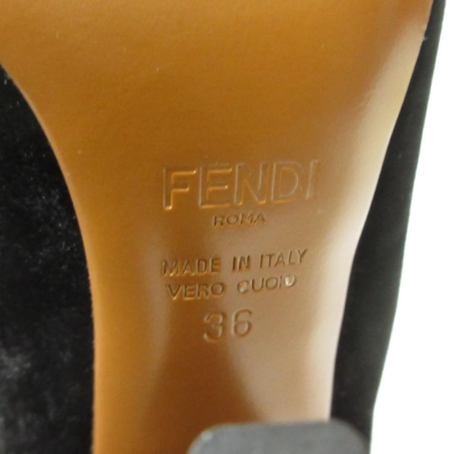 FENDI（フェンディ） 新品同様 ROCKOKO ロココ ニット ベロア ソックス
