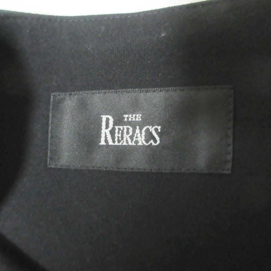 THE RERACS（ザ リラクス） 美品 ハーフジップ 長袖 ロングドレス 