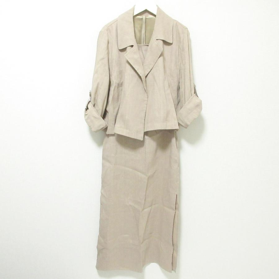 MARELLA（マレーラ） 美品 23AW MARELLA リネン フロントオープン