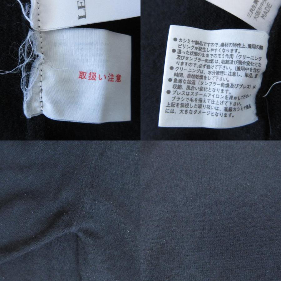 LEONARD SPORT 良品 レオナールスポーツ 刺繍 カシミヤ ニット