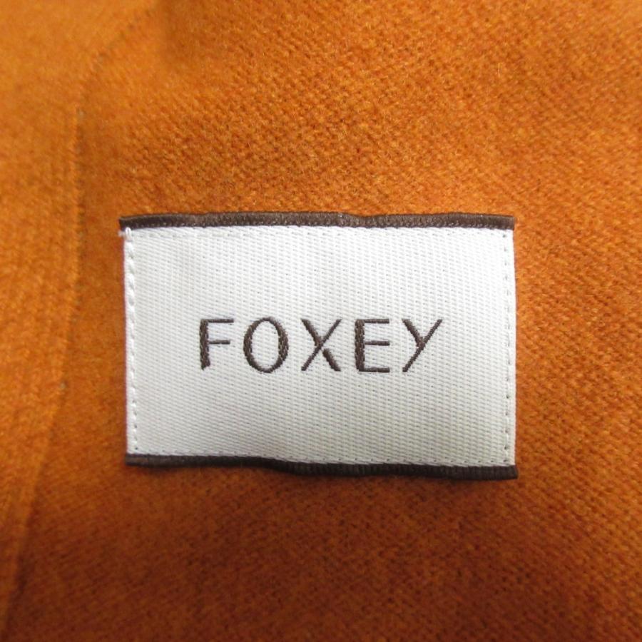 FOXEY NEW YORK フォクシー トラックジャケット キャメル パーカー FOXEY 美品 フォクシー スクリプト ウール100％ フード付き