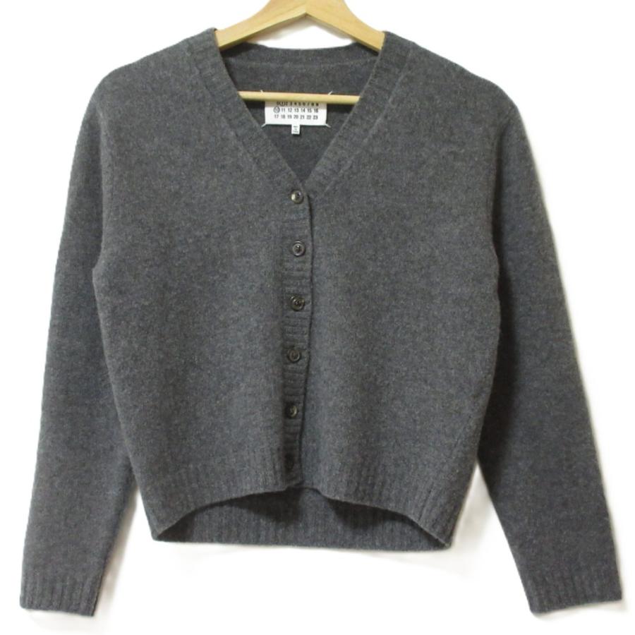 【極美品】Maison Margiela 10 バイカラー ウールカーディガン Maison Margiela（メゾンマルジェラ） 美品 24AW Maison Margiela 1 10
