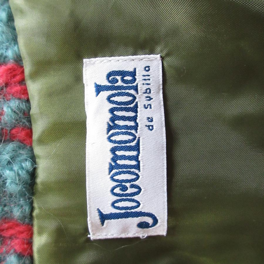 Jocomomola 美品 ホコモモラ シビラ 千鳥格子柄 ビッグカラー