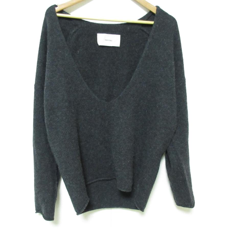 TODAYFUL 美品 23AW トゥデイフル Uneck Cashmere Knit プル