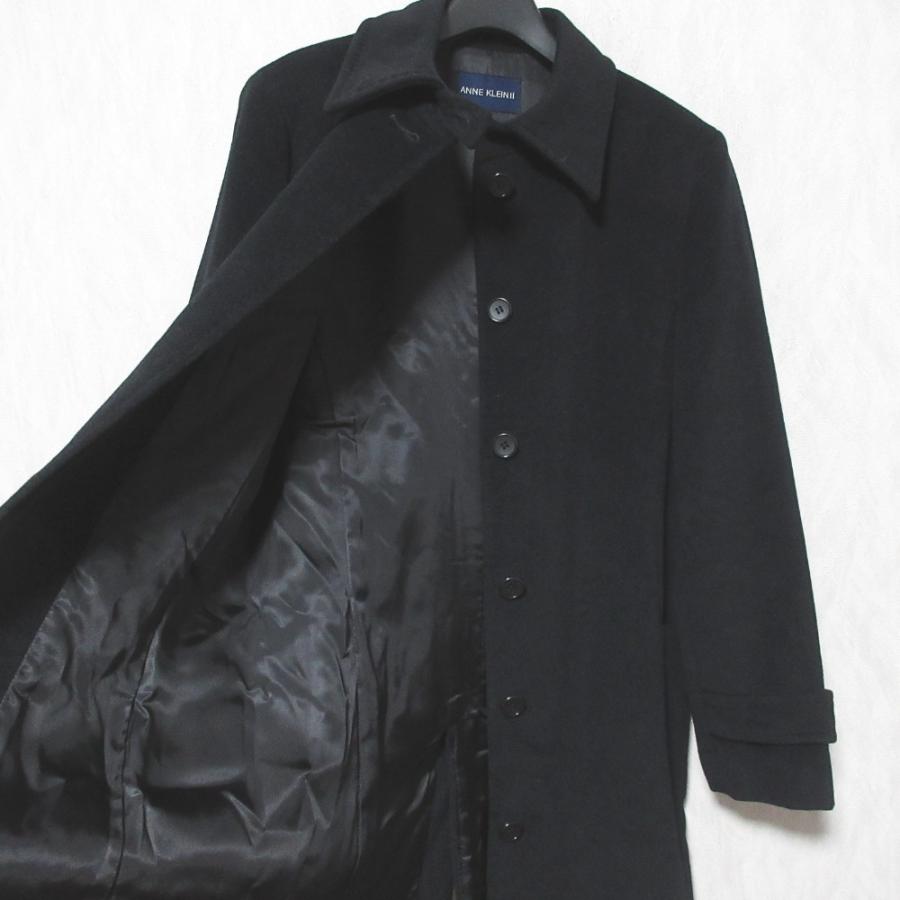 ANNE KLEIN（アンクライン） 美品 アンゴラ ウール ロングコート