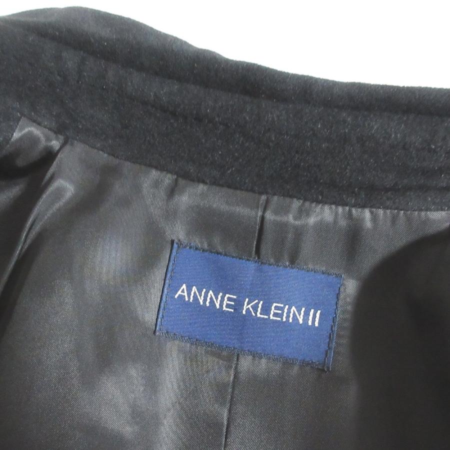 ANNE KLEIN（アンクライン） 美品 アンゴラ ウール ロングコート