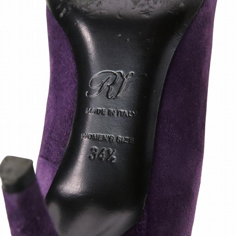 Roger Vivier（ロジェヴィヴィエ） 美品 スクエアバックル スエード 