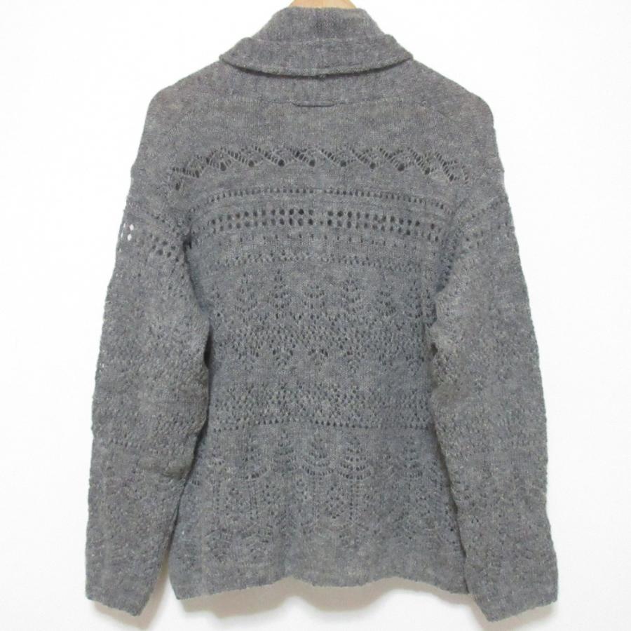 45R カーディガン　カシュクール 美品 45R フォーティファイブアール シェットランドレースの