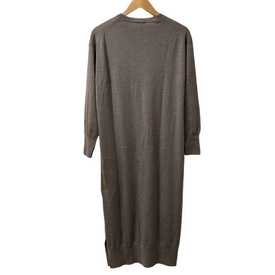 極美品 イレーヴ YLEVE カシミヤシルク ロングカーディガン ブラック 絹 YLEVE（イレーヴ） 良品 カシミヤ シルクブレンド 長袖 ロング丈