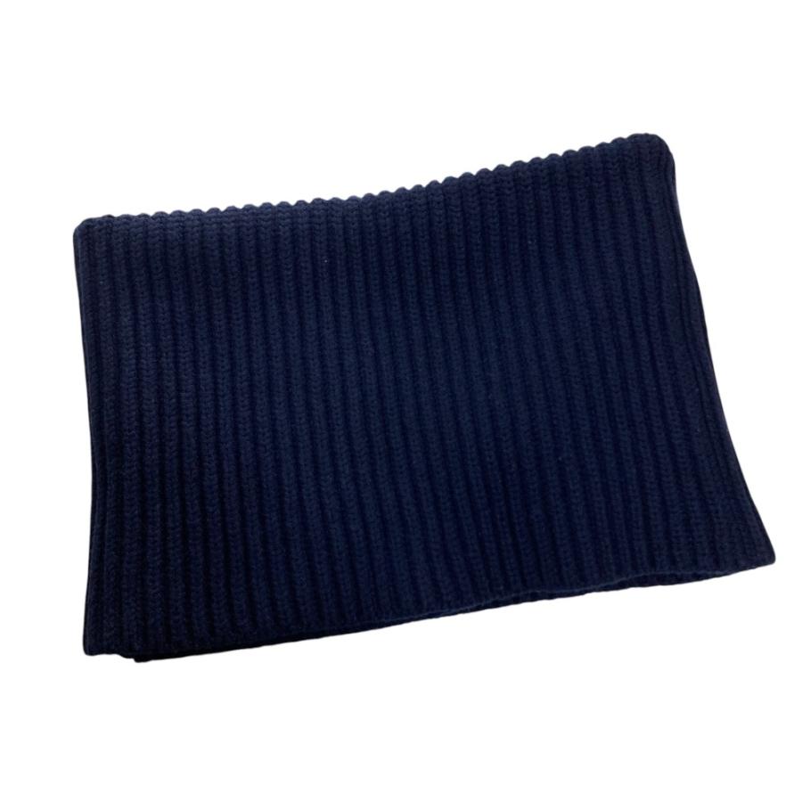 美品 MADISON BLUE マディソンブルー ニットスヌード ネイビー