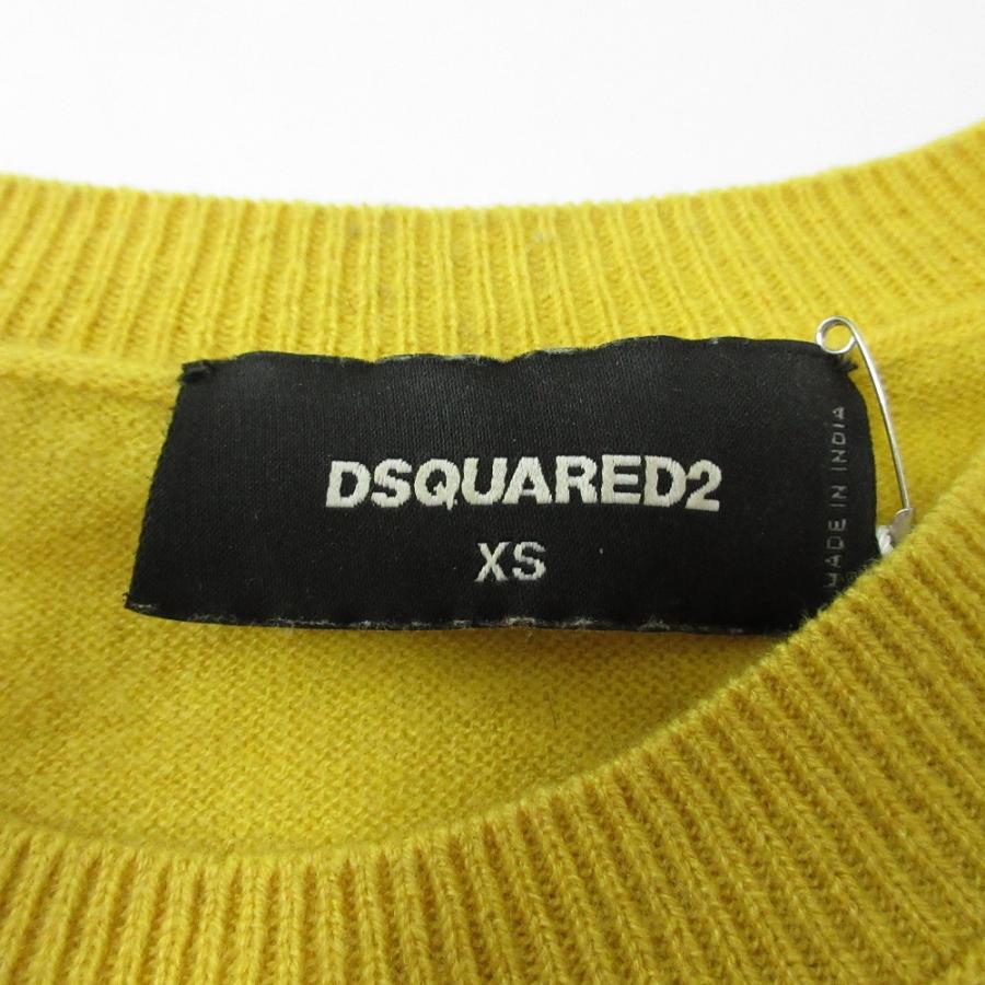 DSQUARED2（ディースクエアード） 良品 カシミヤ100% 長袖 クルー