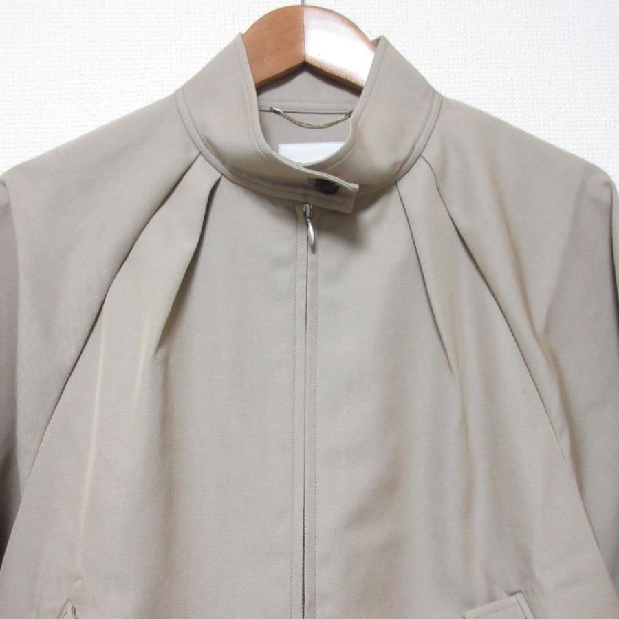 [美品]　ebure ウールジャケット　ベージュ ebure 未使用 24AW エブール 先染ウールツイル ジャケット