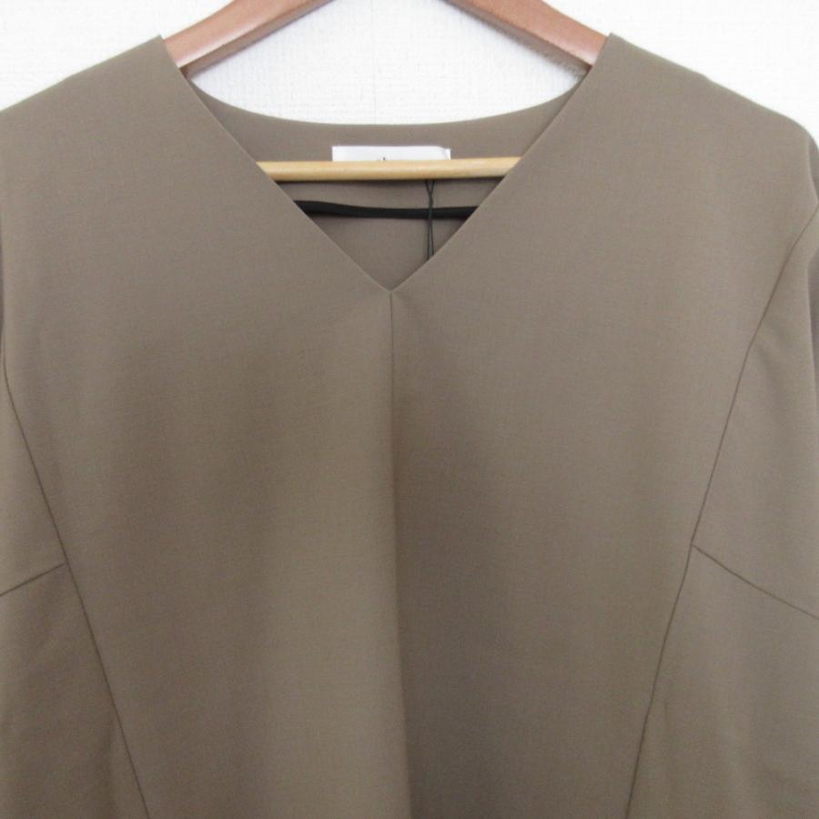 ebure 未使用 24AW ebure エブール サスティナブルライトウールVネック